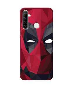 Abstract Deadpool Mask Realme Narzo 10 Back Cover