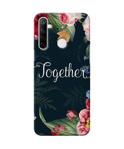 Together Flower Realme Narzo 10 Back Cover