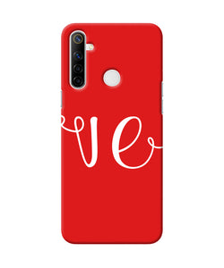 Love Two Realme Narzo 10 Back Cover