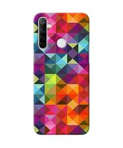 Abstract Triangle Pattern Realme Narzo 10 Back Cover