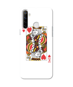 Heart King Card Realme Narzo 10 Back Cover