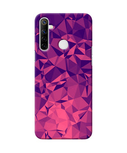 Abstract Red Blue Shine Realme Narzo 10 Back Cover