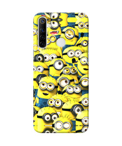 Minions Mini Crowd Realme Narzo 10 Back Cover