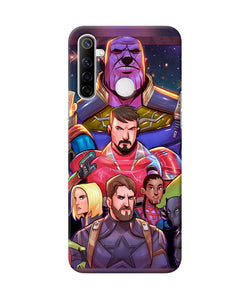 Avengers Animate Realme Narzo 10 Back Cover