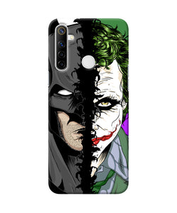 Batman Vs Joker Half Face Realme Narzo 10 Back Cover