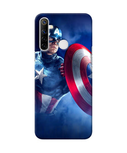 Captain America On Sky Realme Narzo 10 Back Cover