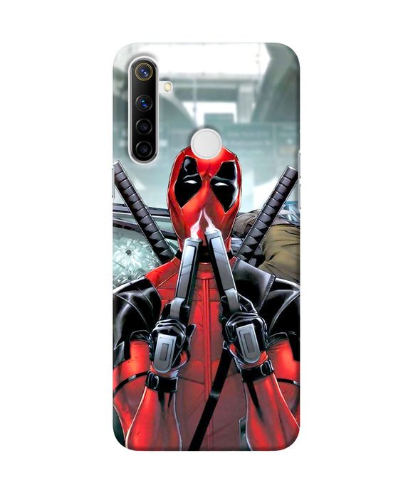 Deadpool With Gun Realme Narzo 10 Back Cover