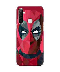 Abstract Deadpool Full Mask Realme Narzo 10 Back Cover