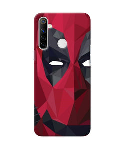 Abstract Deadpool Half Mask Realme Narzo 10 Back Cover