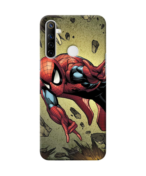 Spiderman On Sky Realme Narzo 10 Back Cover