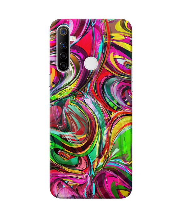 Abstract Colorful Ink Realme Narzo 10 Back Cover