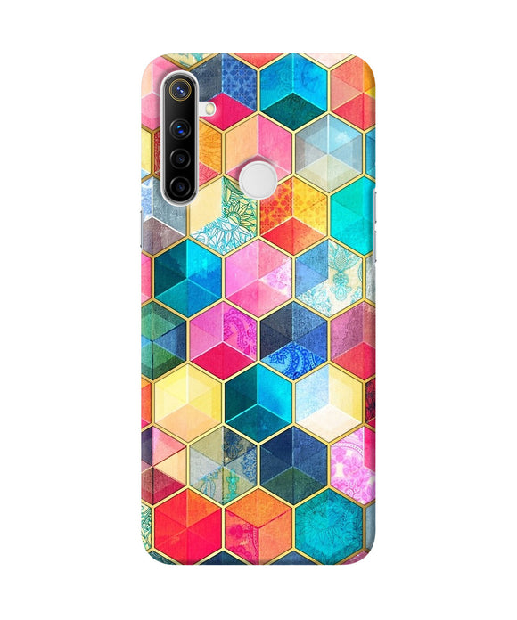 Abstract Color Box Realme Narzo 10 Back Cover