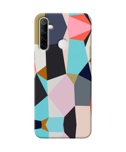 Abstract Colorful Shapes Realme Narzo 10 Back Cover