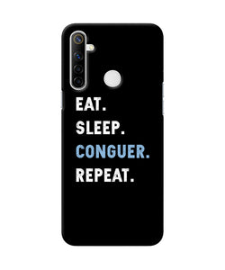 Eat Sleep Quote Realme Narzo 10 Back Cover