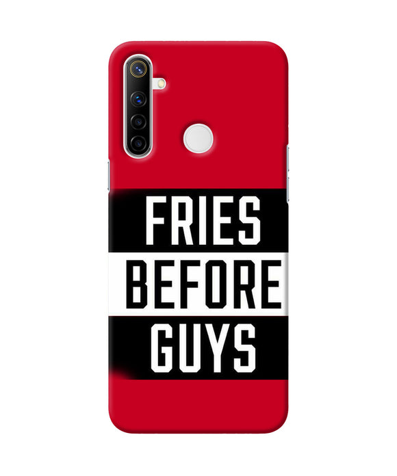 Fries Before Guys Quote Realme Narzo 10 Back Cover