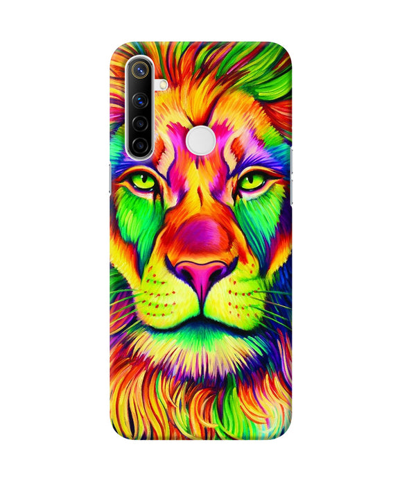 Lion Color Poster Realme Narzo 10 Back Cover