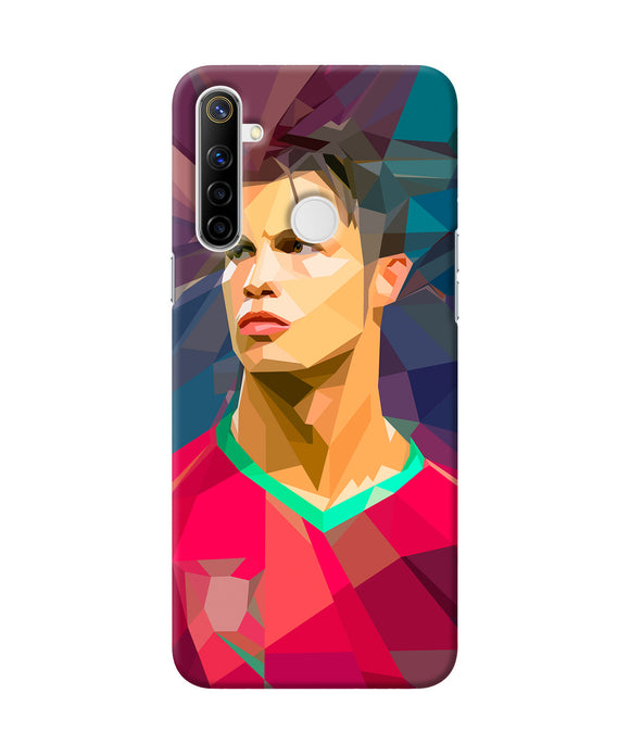 Abstract Ronaldo Realme Narzo 10 Back Cover