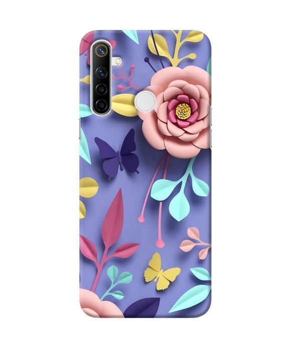 Flower Canvas Realme Narzo 10 Back Cover