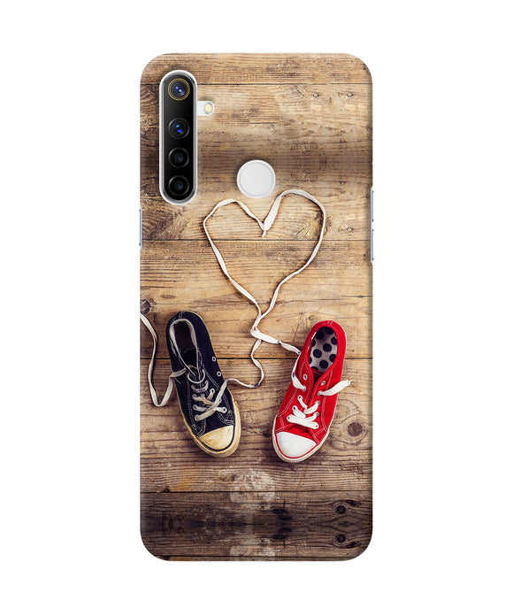 Shoelace Heart Realme Narzo 10 Back Cover