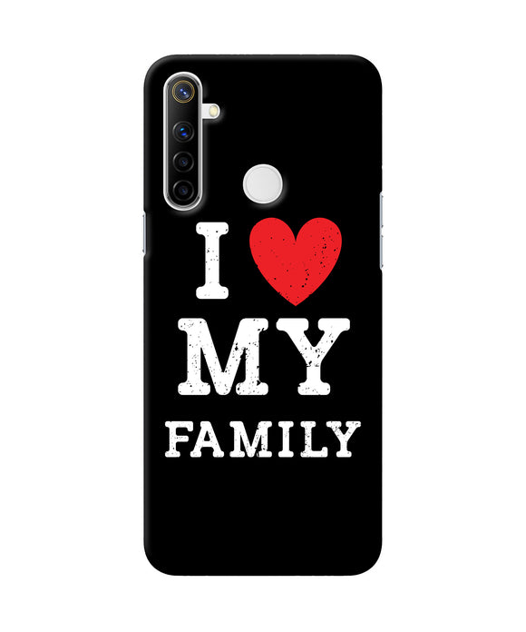 I Love My Family Realme Narzo 10 Back Cover