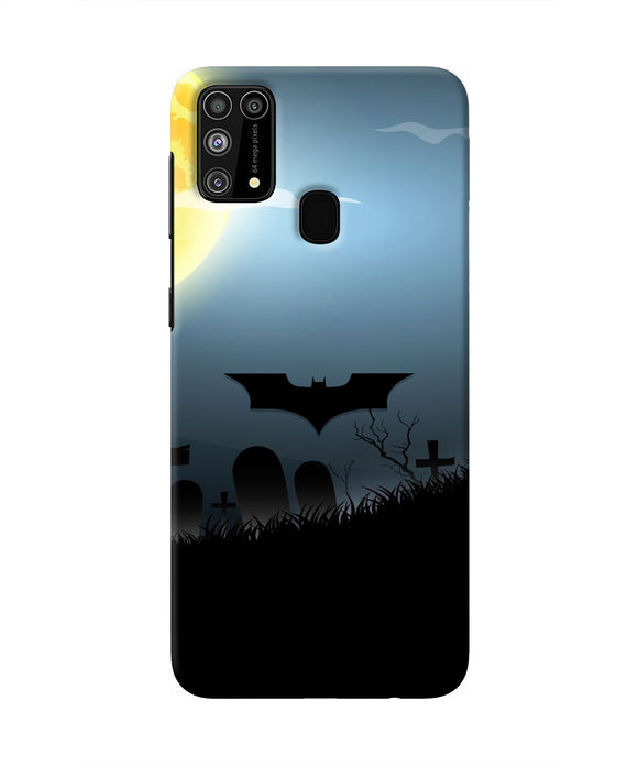 Batman Scary cemetry Samsung M31/F41 Real 4D Back Cover