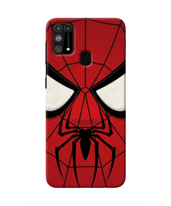 Spiderman Face Samsung M31/F41 Real 4D Back Cover