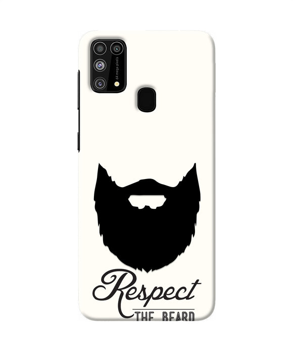 Respect the Beard Samsung M31/F41 Real 4D Back Cover