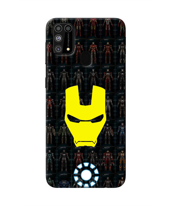 Iron Man Suit Samsung M31/F41 Real 4D Back Cover