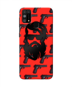 Rocky Bhai Beard Look Samsung M31/F41 Real 4D Back Cover