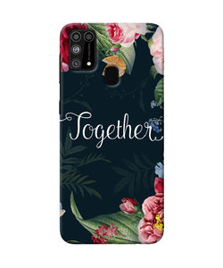 Together Flower Samsung M31 / F41 Back Cover