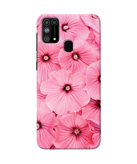 Pink Flowers Samsung M31 / F41 Back Cover