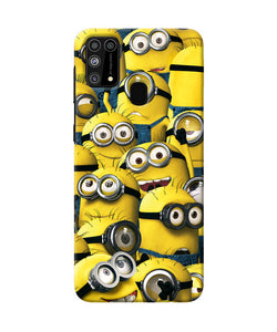 Minions Crowd Samsung M31 / F41 Back Cover