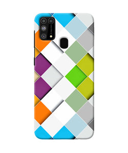 Abstract Color Box Samsung M31 / F41 Back Cover