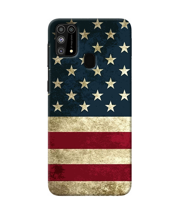 Vintage Us Flag Samsung M31 / F41 Back Cover