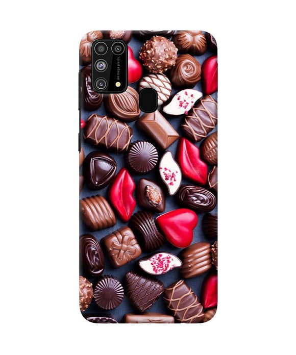 Valentine Special Chocolates Samsung M31 / F41 Back Cover