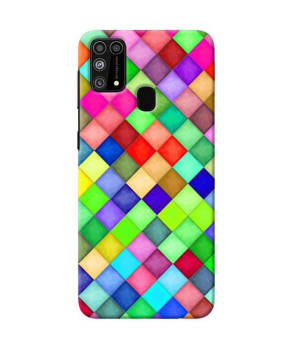 Abstract Colorful Squares Samsung M31 / F41 Back Cover