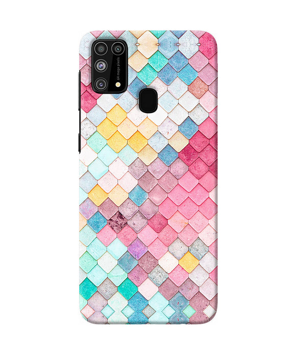 Colorful Fish Skin Samsung M31 / F41 Back Cover