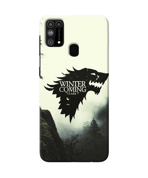 Winter Coming Stark Samsung M31 / F41 Back Cover