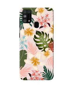 Leaf Print Samsung M31 / F41 Back Cover