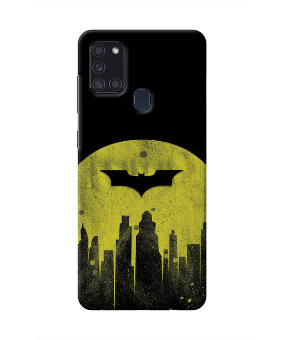 Batman Sunset Samsung A21s Real 4D Back Cover