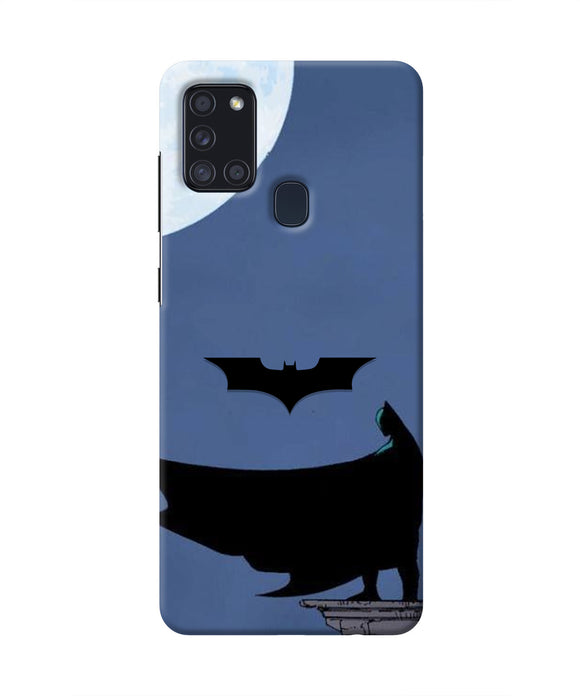 Batman Night City Samsung A21s Real 4D Back Cover