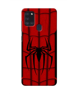 Spiderman Costume Samsung A21s Real 4D Back Cover