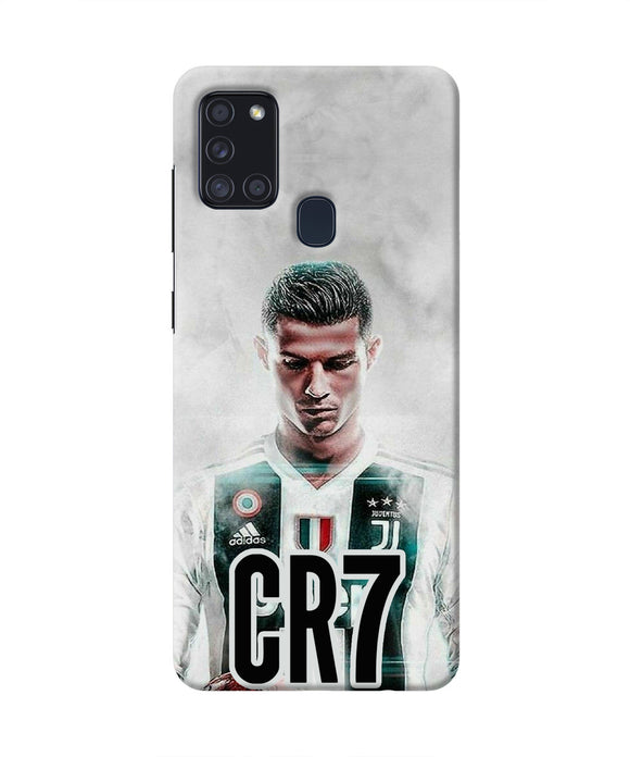 Christiano Football Samsung A21s Real 4D Back Cover