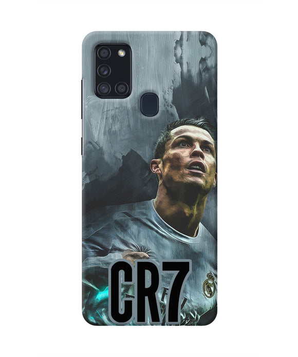 Christiano Ronaldo Samsung A21s Real 4D Back Cover