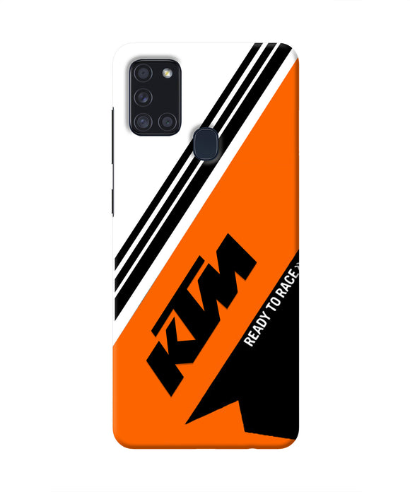 KTM Abstract Samsung A21s Real 4D Back Cover