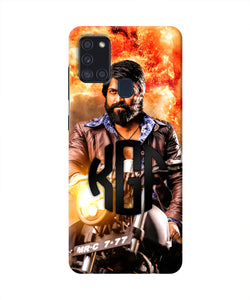 Rocky Bhai on Bike Samsung A21s Real 4D Back Cover