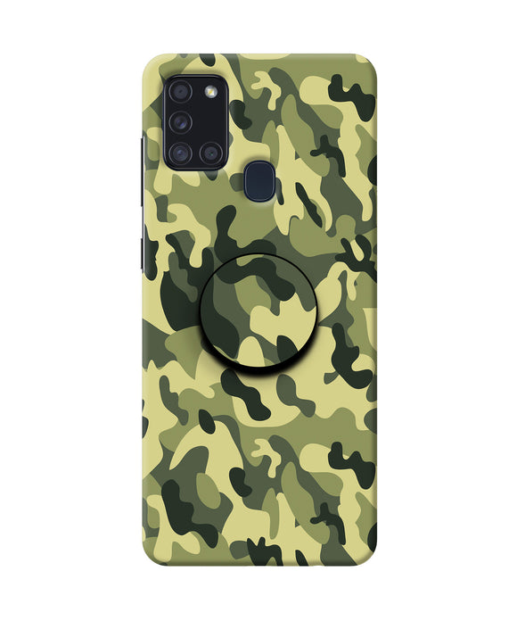 Camouflage Samsung A21s Pop Case