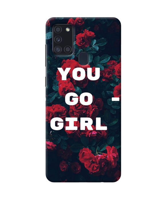 You Go Girl Samsung A21s Back Cover
