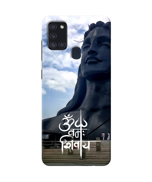 Adiyogi Statue Samsung A21s Back Cover