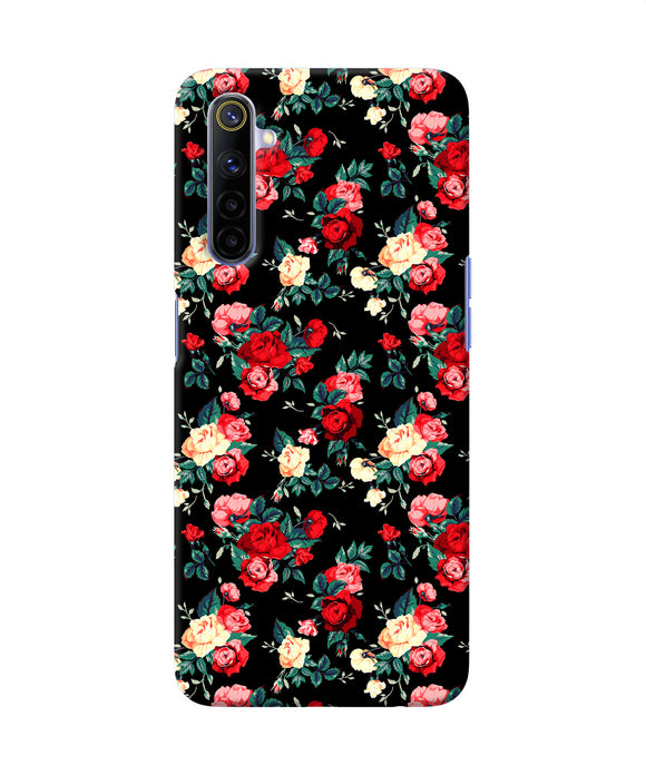 Rose Pattern Realme 6 / 6i Back Cover